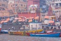 Morning at Varanasi on the Ganges river